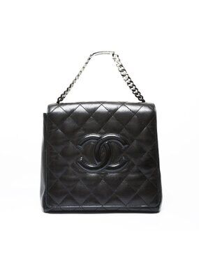 Chanel Handbag Big CC Logo Chain